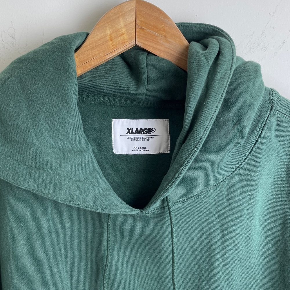 XLARGE Green Hoodie Sweatshirt NWOT Size XL and XXL - Picture 3 of 8